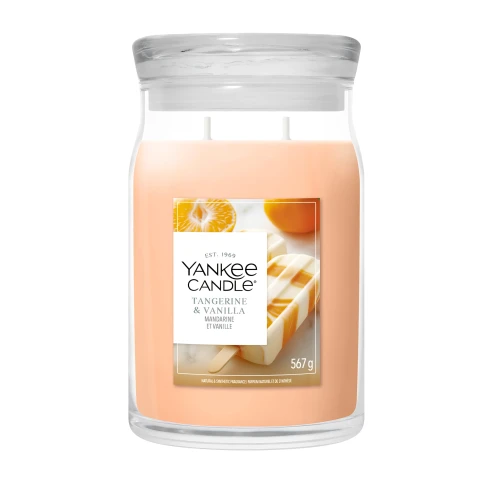 Vela Yankee Candle Tangerine Vanilla - Bote Grande 567 g.