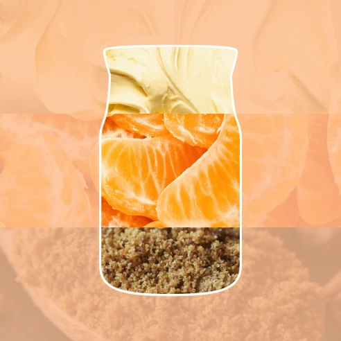 Vela Yankee Candle Tangerine Vanilla - ambientación