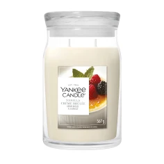 Vela Yankee Candle Vanilla Creme Brulee - Bote Grande 567 g.