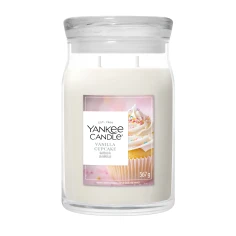 Vela Yankee Candle Vanilla Cupcake - Bote Grande 567 g.