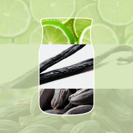 Vela Yankee Candle Vanilla Lime - ambientación