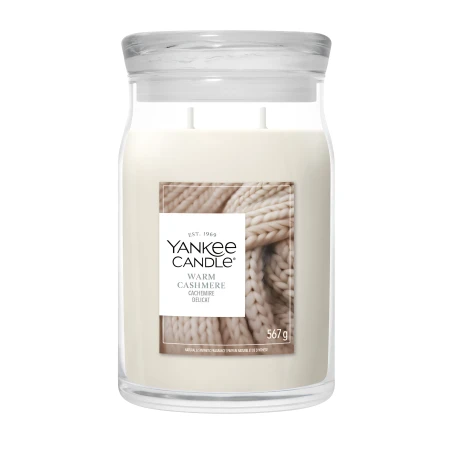 Vela Yankee Candle Warm Cashmere - Bote Grande 567 g.