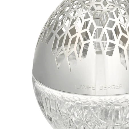 Luka Transparente - Lámpara Berger detalle parte superior