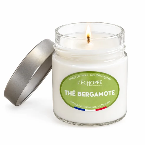 Thé Bergamote - Vela Perfumada 180 g.