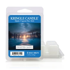 Wax melts Kringle Candle Frosted Dawn 64 g, pack de 6 piezas de cera de soja en su envase original