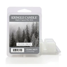 Wax melts Kringle Candle Winter Frost 64 g, pack de 6 piezas de cera de soja en su envase original