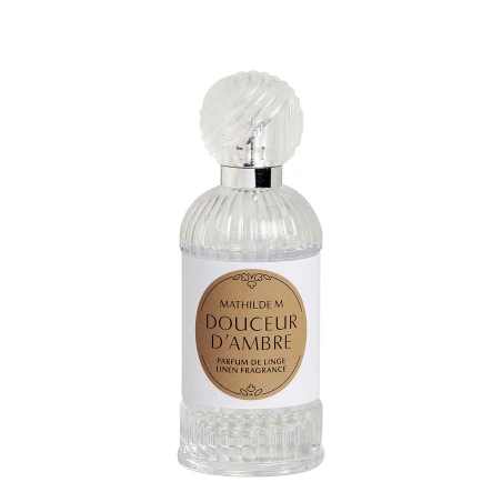 Perfume para la ropa del hogar Douceur d'Ambre Les Intemporelles 75 ml de Mathilde M.