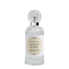 Perfume para la ropa del hogar Vanille Dorée Les Intemporelles 75 ml de Mathilde M.