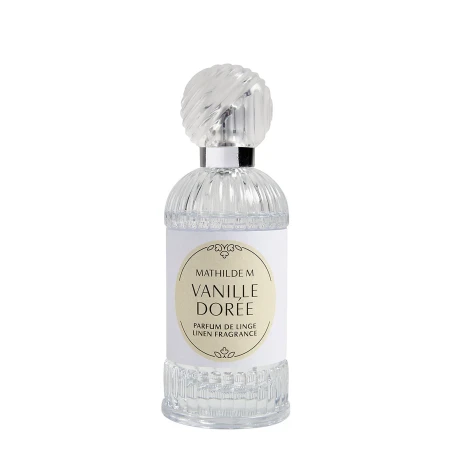 Perfume para la ropa del hogar Vanille Dorée Les Intemporelles 75 ml de Mathilde M.