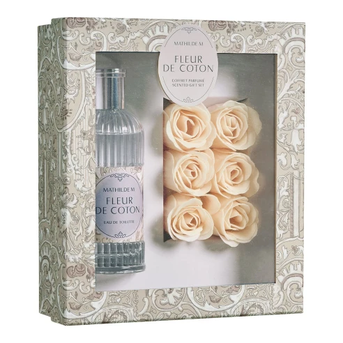 Estuche Fleur de Coton de Mathilde M. visto en perspectiva