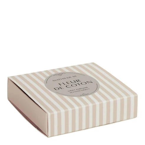 Caja cerrada de 4 ceras para derretir Fleur de Coton de Mathilde M.