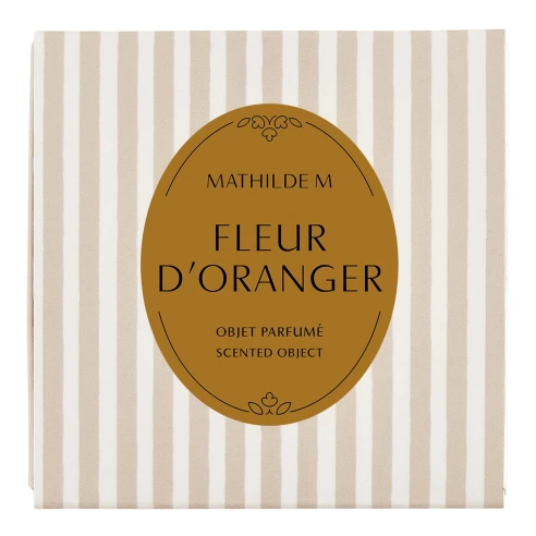 Caja de 4 ceras para derretir Fleur d'Oranger de Mathilde M. vista desde arriba