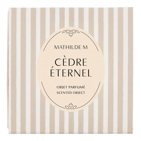 Caja de 4 ceras para derretir Cèdre Éternel de Mathilde M. vista desde arriba