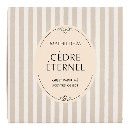 Caja de 4 ceras para derretir Cèdre Éternel de Mathilde M. vista desde arriba