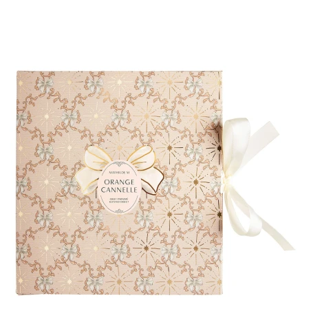 Caja de regalo del nacimiento perfumado Orange Cannelle de Mathilde M.