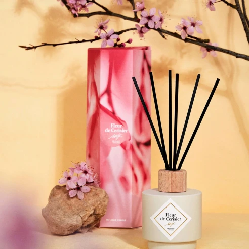 Fleur de Cerisier - mikado My Jolie Candle, 100 ml (ambiente)