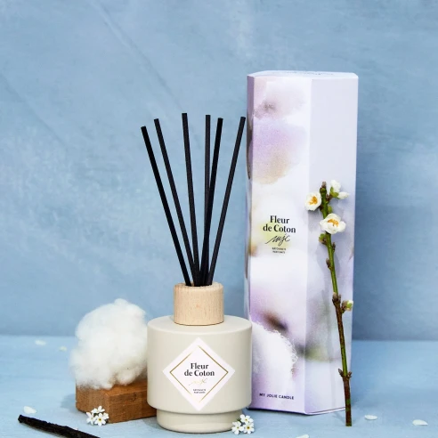 Fleur de Coton - mikado My Jolie Candle, 100 ml (ambiente)