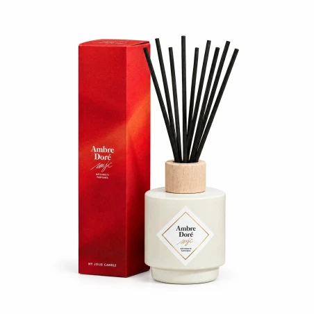 Ambre Doré - mikado My Jolie Candle, 100 ml