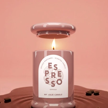 Espresso - vela perfumada Trendy My Jolie Candle, 150 g (ambiente)