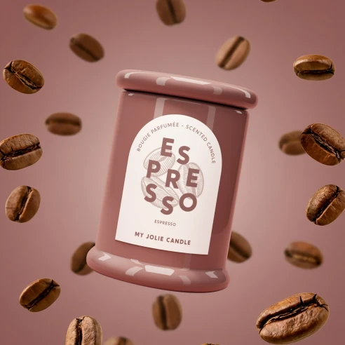 Espresso - vela perfumada Trendy My Jolie Candle, 150 g (ambiente)
