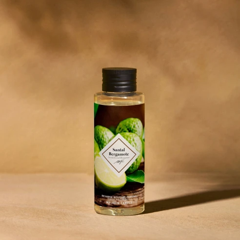 Santal Bergamote - recambio de mikado My Jolie Candle, 150 ml (ambiente)
