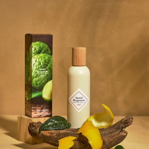 Santal Bergamote - ambientador en spray My Jolie Candle, 100 ml (ambiente)