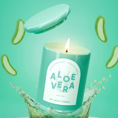 Aloe Vera - vela perfumada Trendy My Jolie Candle, 150 g (ambiente)