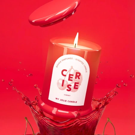 Cerise - vela perfumada Trendy My Jolie Candle, 150 g (ambiente)