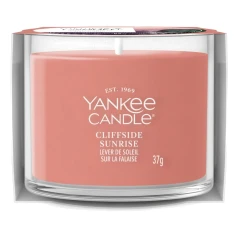Vela Yankee Candle Cliffside Sunrise Mini 37 g en vaso de cristal