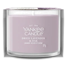 Vela Yankee Candle Dried Lavender & Oak Mini 37 g en vaso de cristal