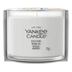 Vela Yankee Candle Silver Birch Mini 37 g en vaso de cristal