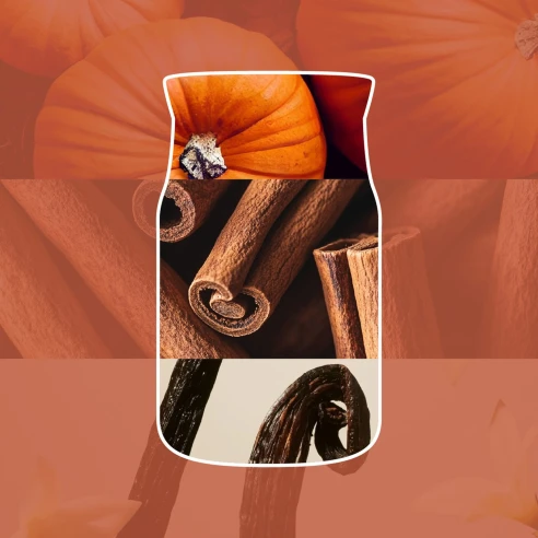 Ingredientes del aroma Spiced Pumpkin de Yankee Candle