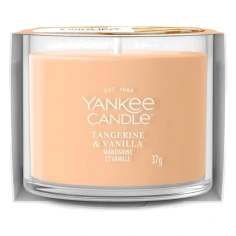 Vela Yankee Candle Tangerine & Vanilla Mini 37 g en vaso de cristal