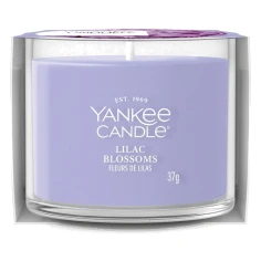 Vela Yankee Candle Lilac Blossoms Mini 37 g en vaso de cristal
