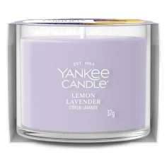 Vela Yankee Candle Lemon Lavender Mini 37 g en vaso de cristal