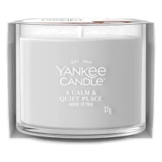 Vela Yankee Candle A Calm & Quiet Place Mini 37 g en vaso de cristal