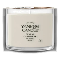 Vela Yankee Candle Warm Cashmere Mini 37 g en vaso de cristal