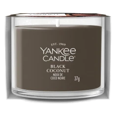 Vela Yankee Candle Black Coconut Mini 37 g en vaso de cristal