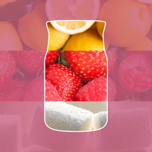 Ingredientes del aroma Iced Berry Lemonade de Yankee Candle