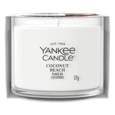 Vela Yankee Candle Coconut Beach Mini 37 g en vaso de cristal