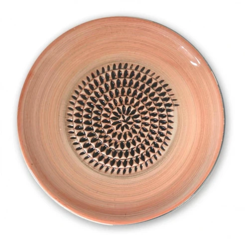 Rallador cerámico Coral Mist de Boles d'olor para Amber Stone en color terracota