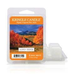 Wax melts Kringle Candle Aspen Ridge 64 g, pack de 6 piezas de cera de soja en su envase original