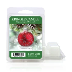 Wax melts Kringle Candle Christmas 64 g, pack de 6 piezas de cera de soja en su envase original