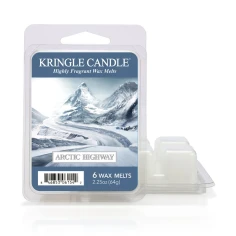 Wax melts Kringle Candle Arctic Highway 64 g, pack de 6 piezas de cera de soja en su envase original