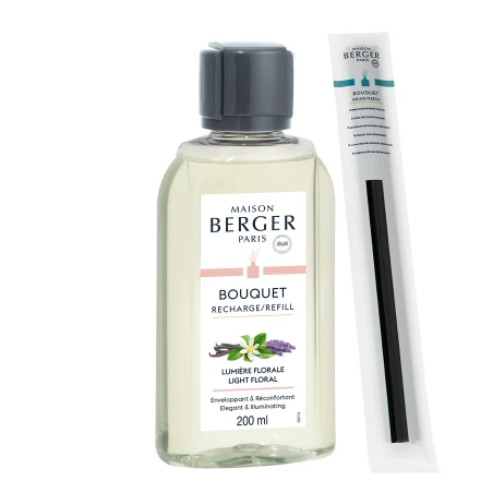 Recambio de mikado Maison Berger Lumière Florale de 200 ml