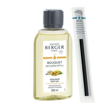Recambio de mikado Maison Berger Soleil Fruité de 200 ml