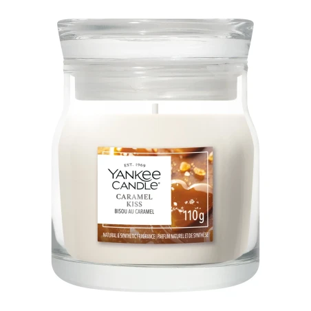 Caramel Kiss - Vela Bote Pequeño 110 g - Yankee Candle