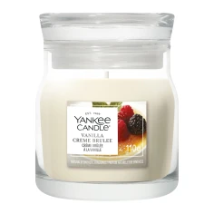 Vanilla Crème Brûlée - Vela Bote Pequeño 110 g - Yankee Candle