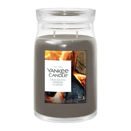 Crackling Embers - Vela Bote Grande 567 g - Yankee Candle