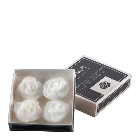 Rose Élégante - 4 ceras para derretir